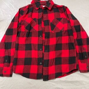 Sonoma Red and Black Checkered Shirt